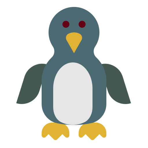 pingüino icono gratis