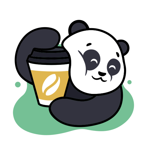 panda gratis sticker