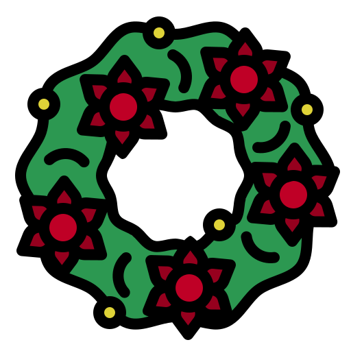 guirlanda de natal grátis ícone guirlanda de natal grátis ícone
