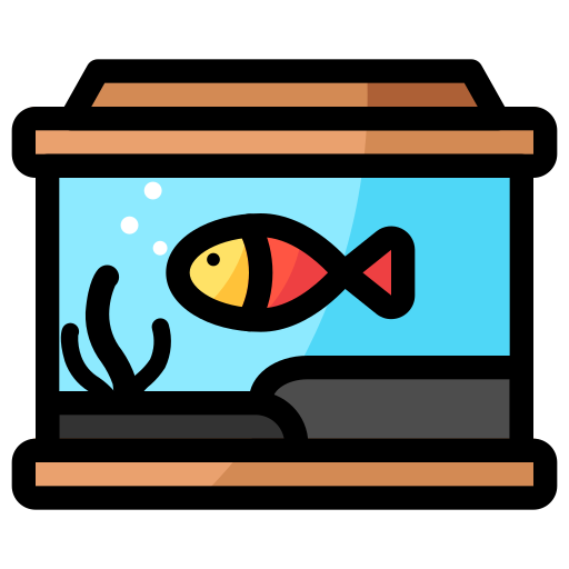 Aquarium Generic Outline Color icon