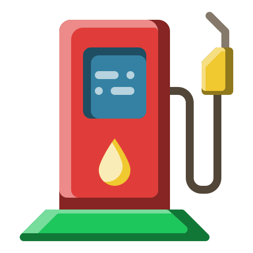 Gas station - Free transportation icons