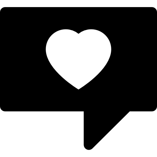 Love message icon