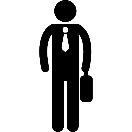 employee silhouette png