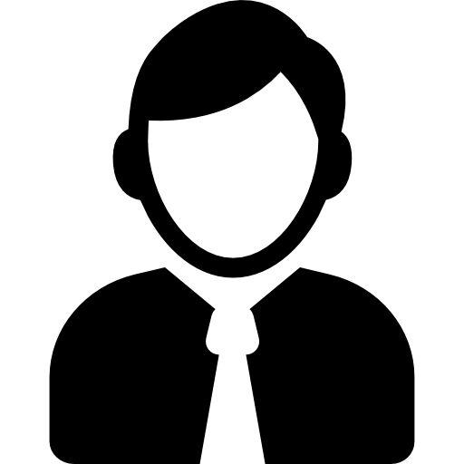 Office worker outline - Free people icons