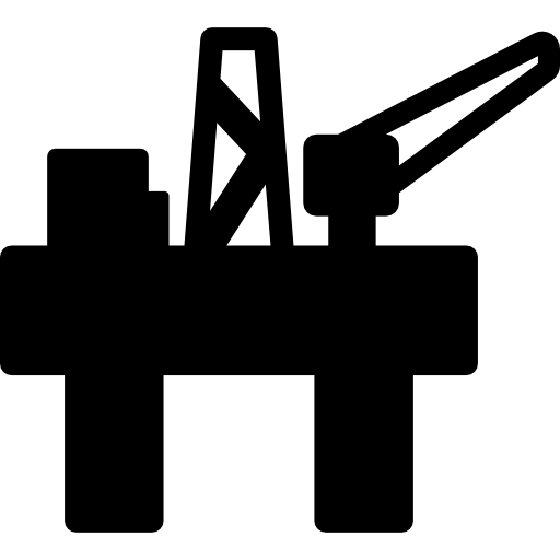 Oil platform free icon
