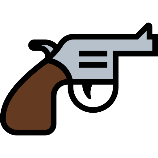 Revolver All-inclusive Lineal color icon