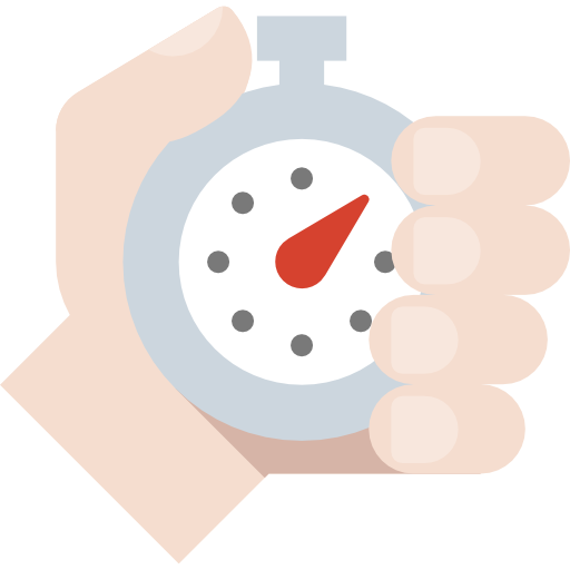 Stopwatch All-inclusive Flat icon