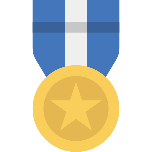 Medal All-inclusive Flat icon