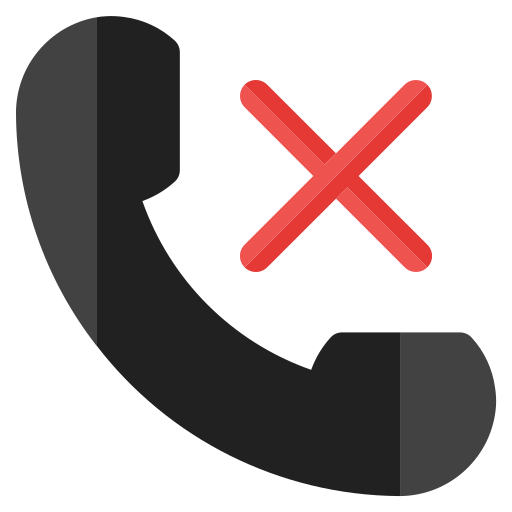 llamada perdida icono gratis