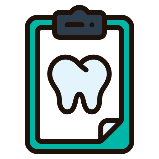 registro dental icono gratis