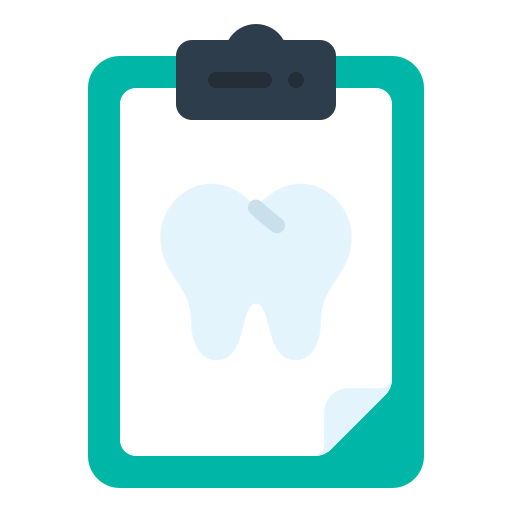 registro dental icono gratis