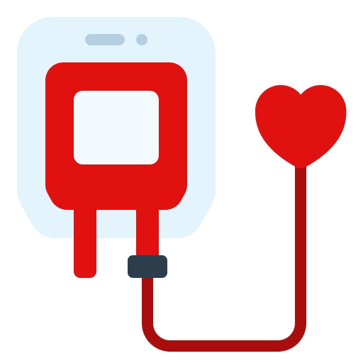 donación de sangre icono gratis