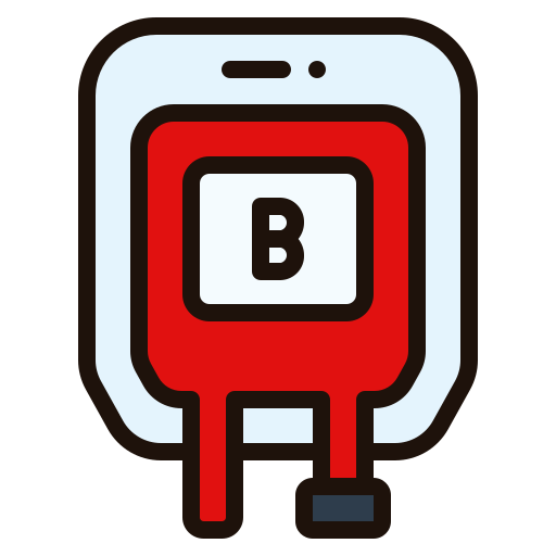 Blood Type B - Free Medical Icons