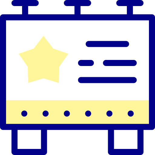 광고 게시판 무료 아이콘