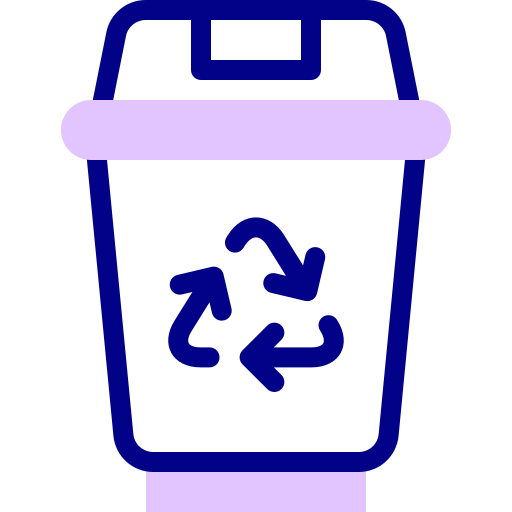 papelera de reciclaje icono gratis