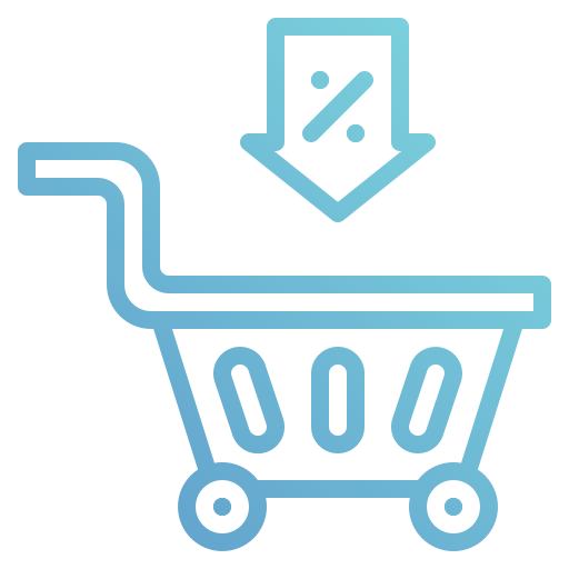 Shopping cart Generic Gradient icon