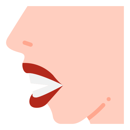 Mouth free icon