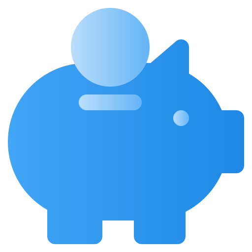 Piggy bank Generic Flat Gradient icon