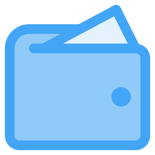 Wallet Generic Blue icon