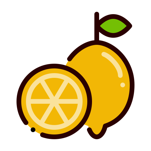 Lemon Generic Outline Color Icon