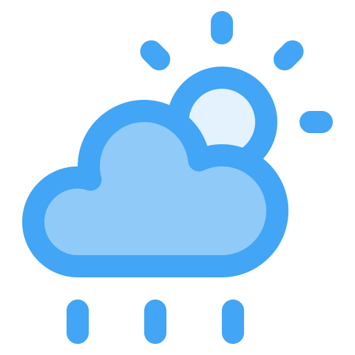 Rain Generic Blue icon