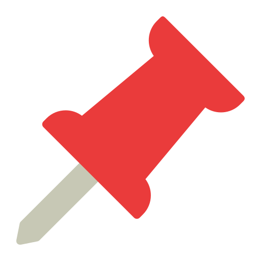 Push pin Generic Flat icon