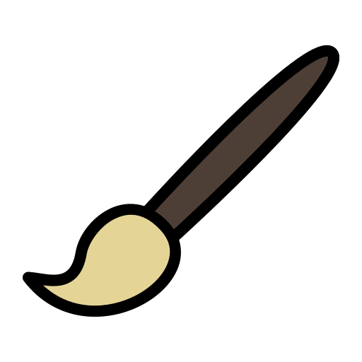 pincel grátis ícone