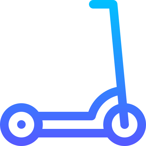 scooter electrico icono gratis