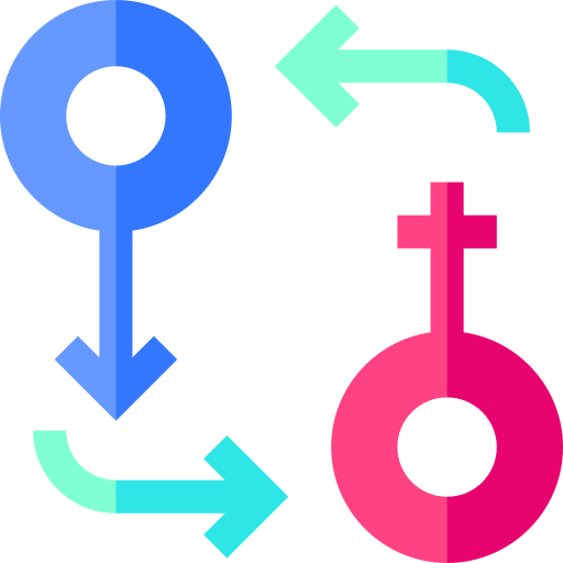 Sex Reassignment Basic Straight Flat Icon