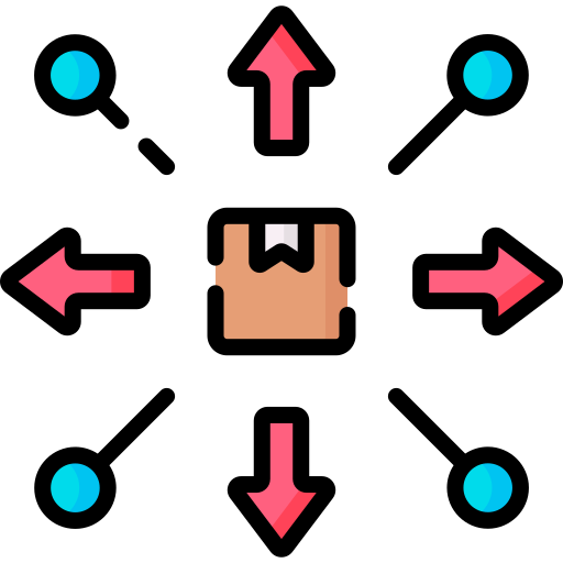 verteilung kostenlos Icon verteilung kostenlos Icon