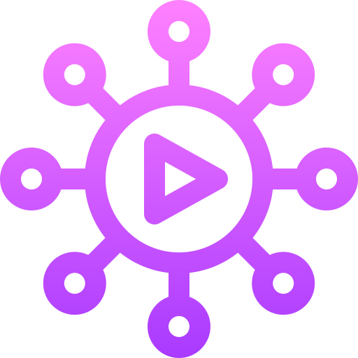 mercadeo viral icono gratis