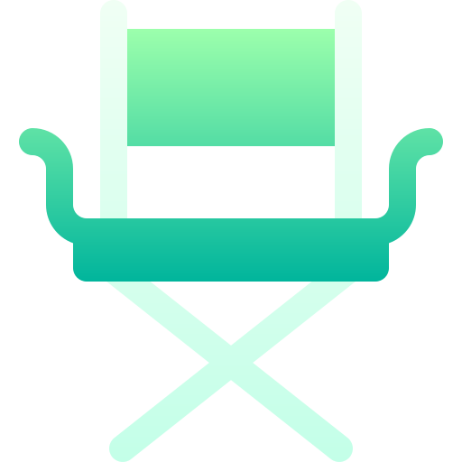 silla de director icono gratis