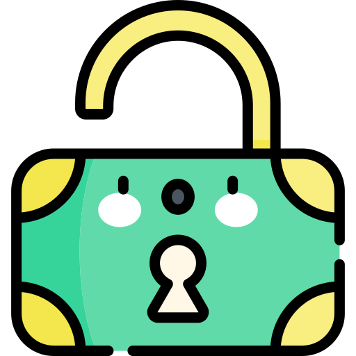 Open lock - Free security icons