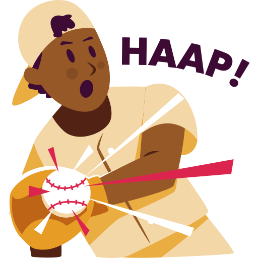 béisbol gratis sticker