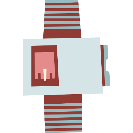 reloj de pulsera icono gratis