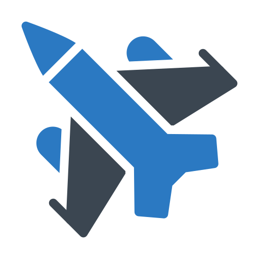 Jet Generic Blue icon