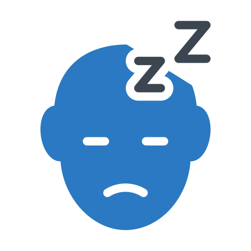 dormido icono gratis