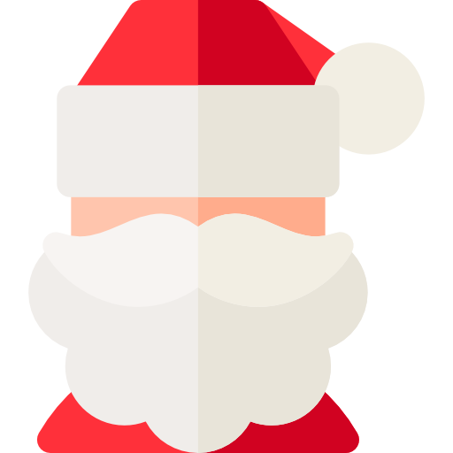 papá noel icono gratis