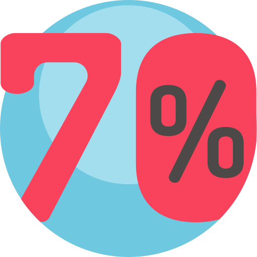 백분율 무료 아이콘