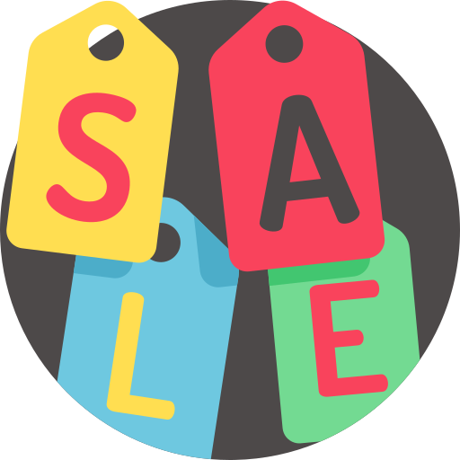 vente Icône gratuit