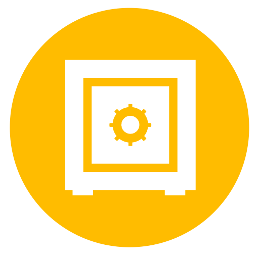 caja fuerte icono gratis