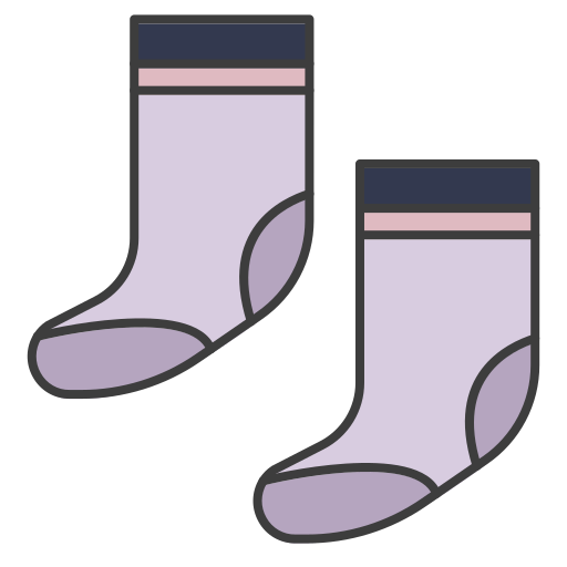 calcetines icono gratis