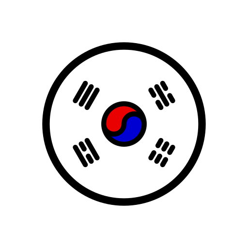 corea del sur icono gratis