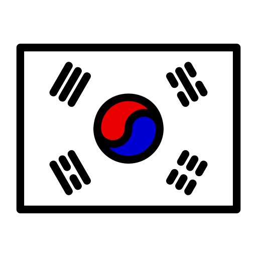 corea del sur icono gratis