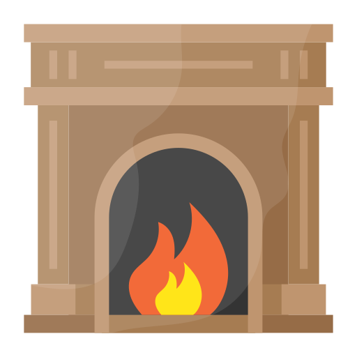 Fireplace Generic Flat icon