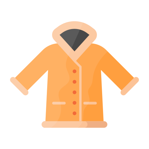 Winter jacket Generic Flat icon