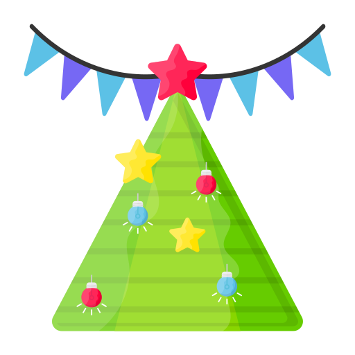 árbol de navidad icono gratis