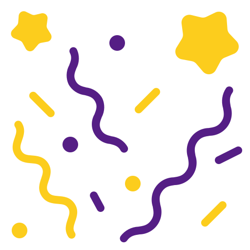 Конфетти бесплатно иконка