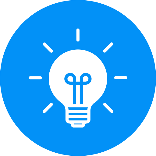 Light bulb Generic Flat icon