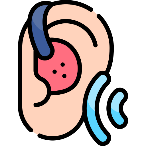 Hearing aid Kawaii Lineal color icon